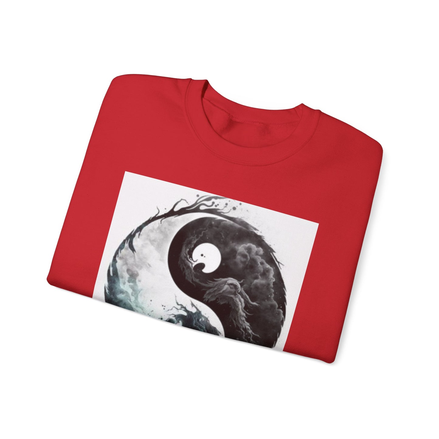 Ying Yang Unisex Heavy Blend™ Crewneck Sweatshirt