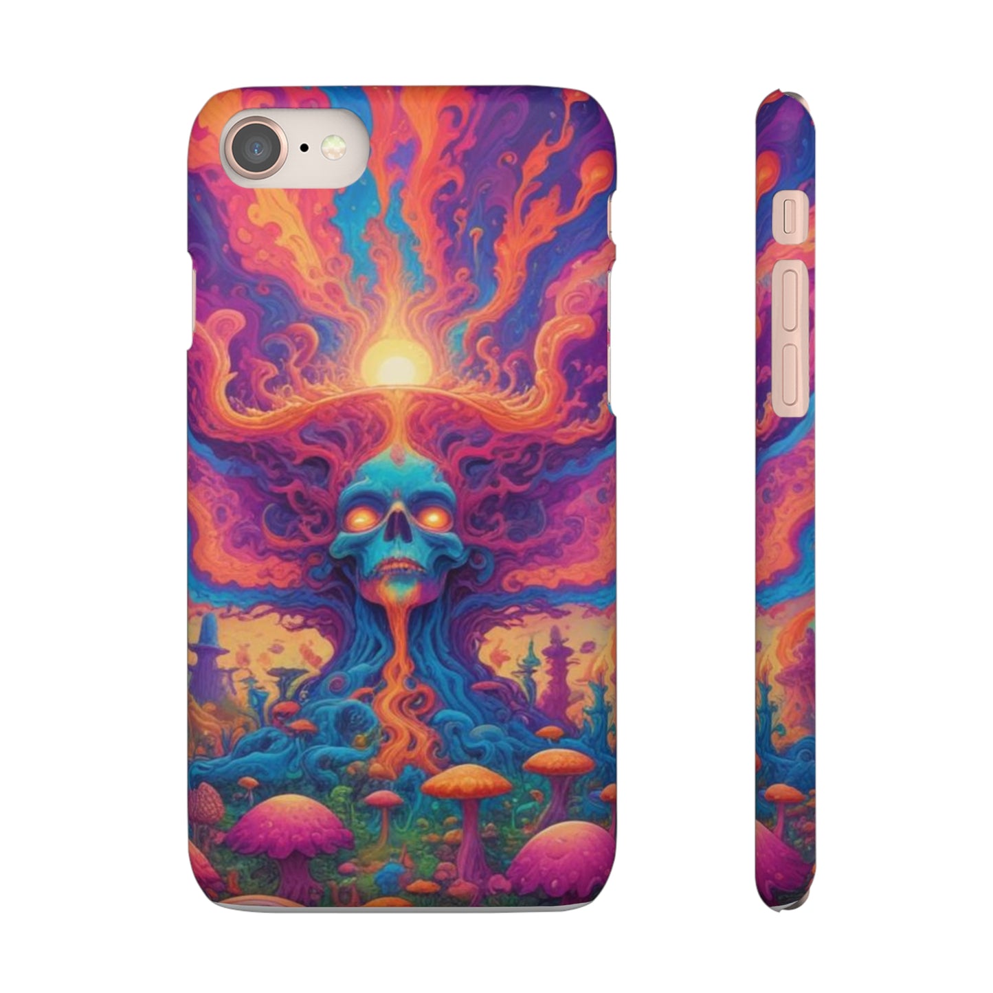 Trippy Pattern Snap Cases