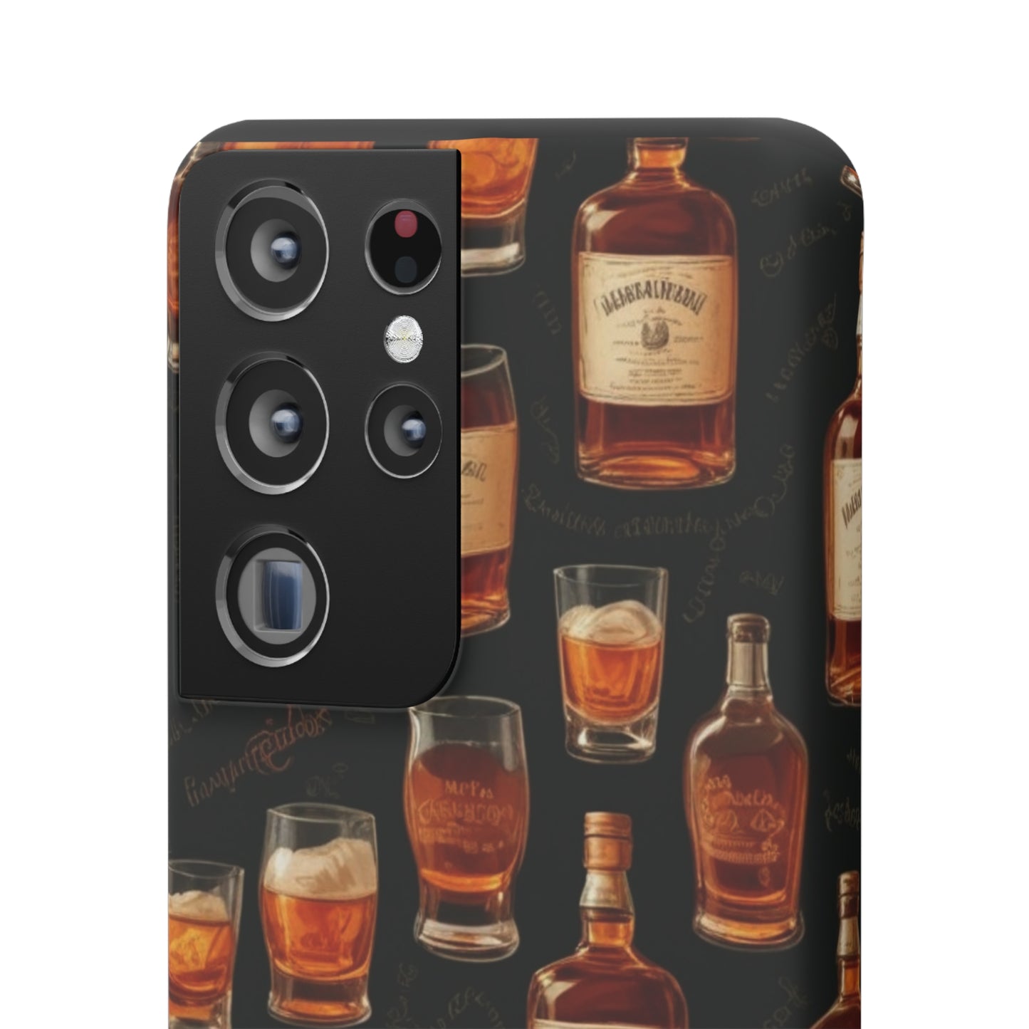 Whiskey Pattern Snap Cases