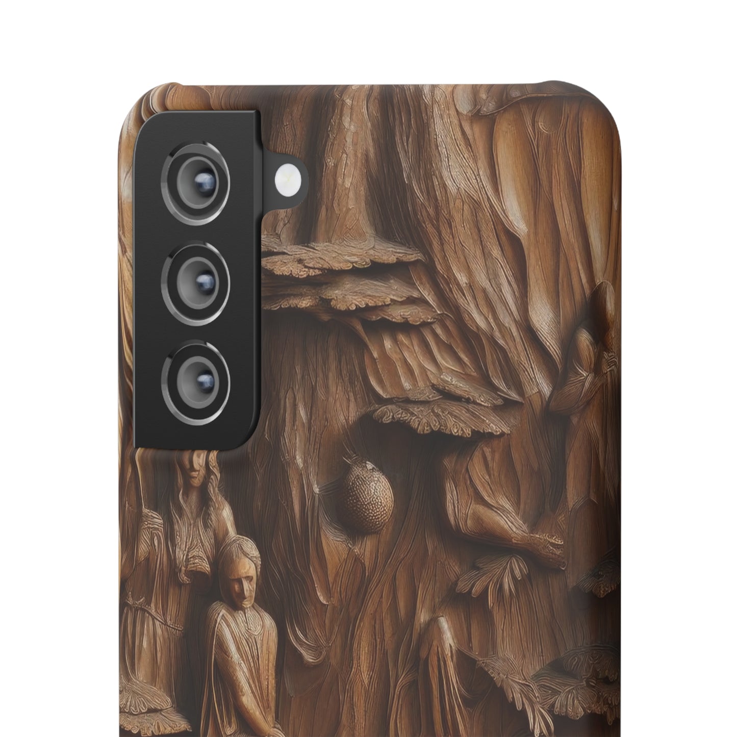 Biblical , Spiritual Carved Wood Phone cover Snap Cases .