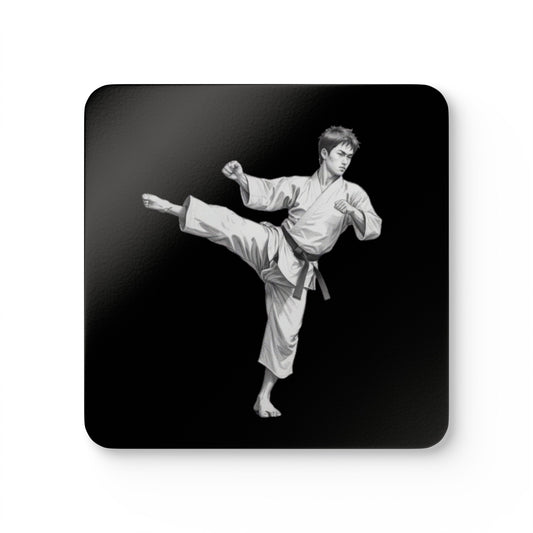 Martial Arts Corkwood Coaster Set