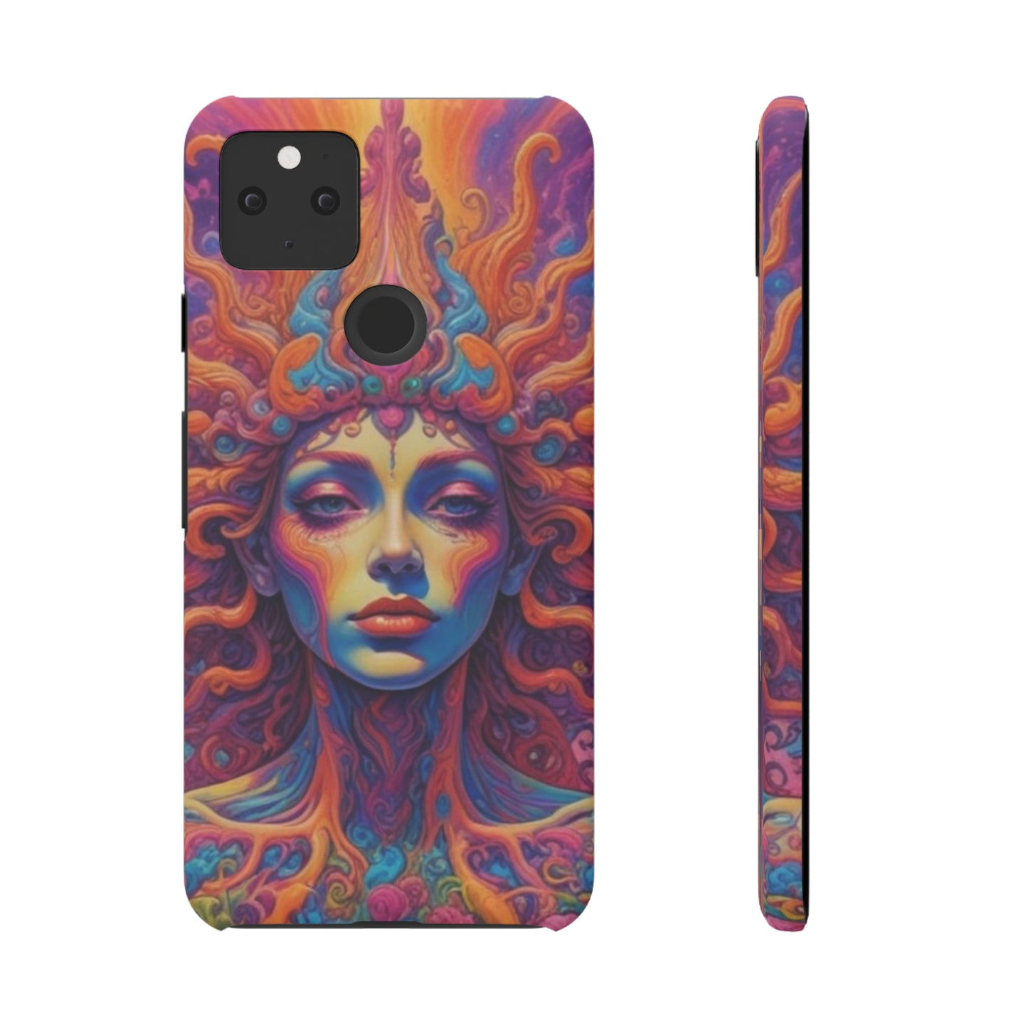 Trippy Pattern Snap Cases