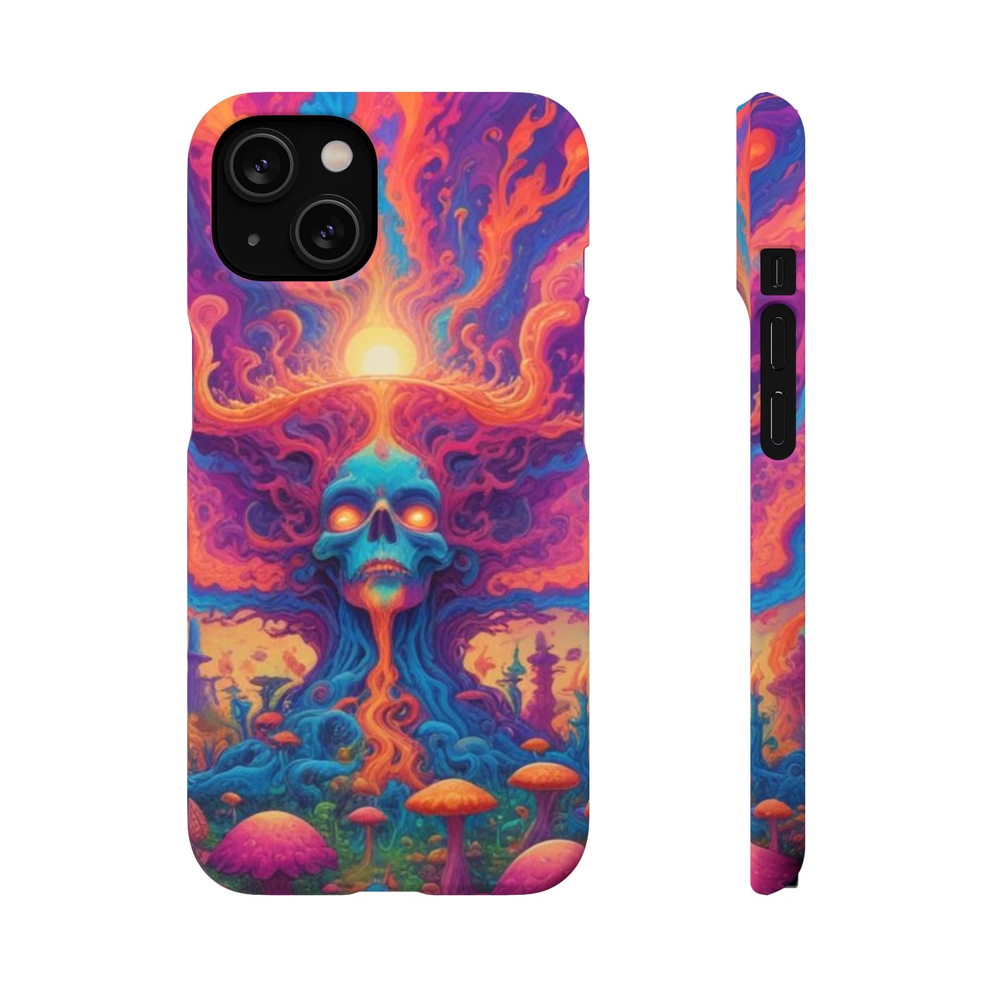 Trippy Pattern Snap Cases