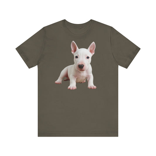 English Bull Terrier Unisex Short Sleeve Tee teen tshirt womens holiday top summer clothes womens Beach top  gift womens tee mum birthday gifts