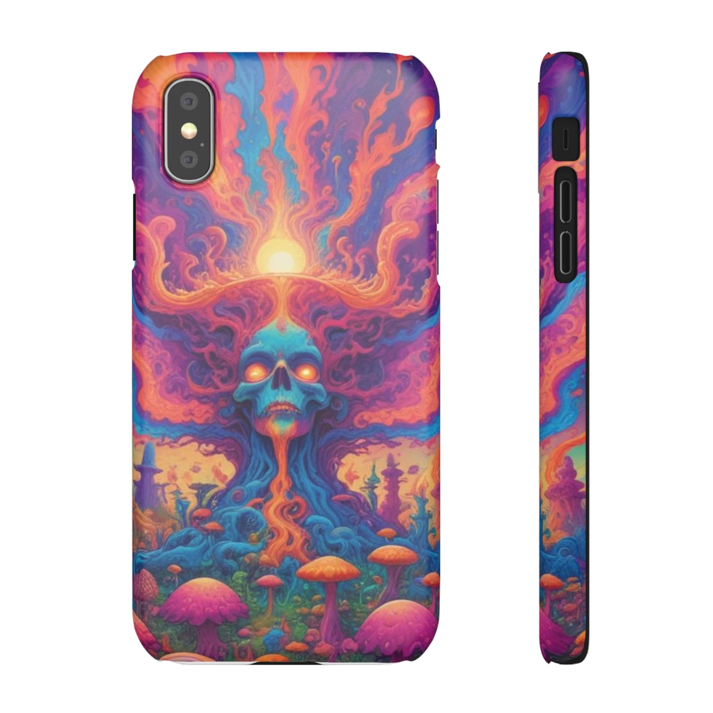 Trippy Pattern Snap Cases