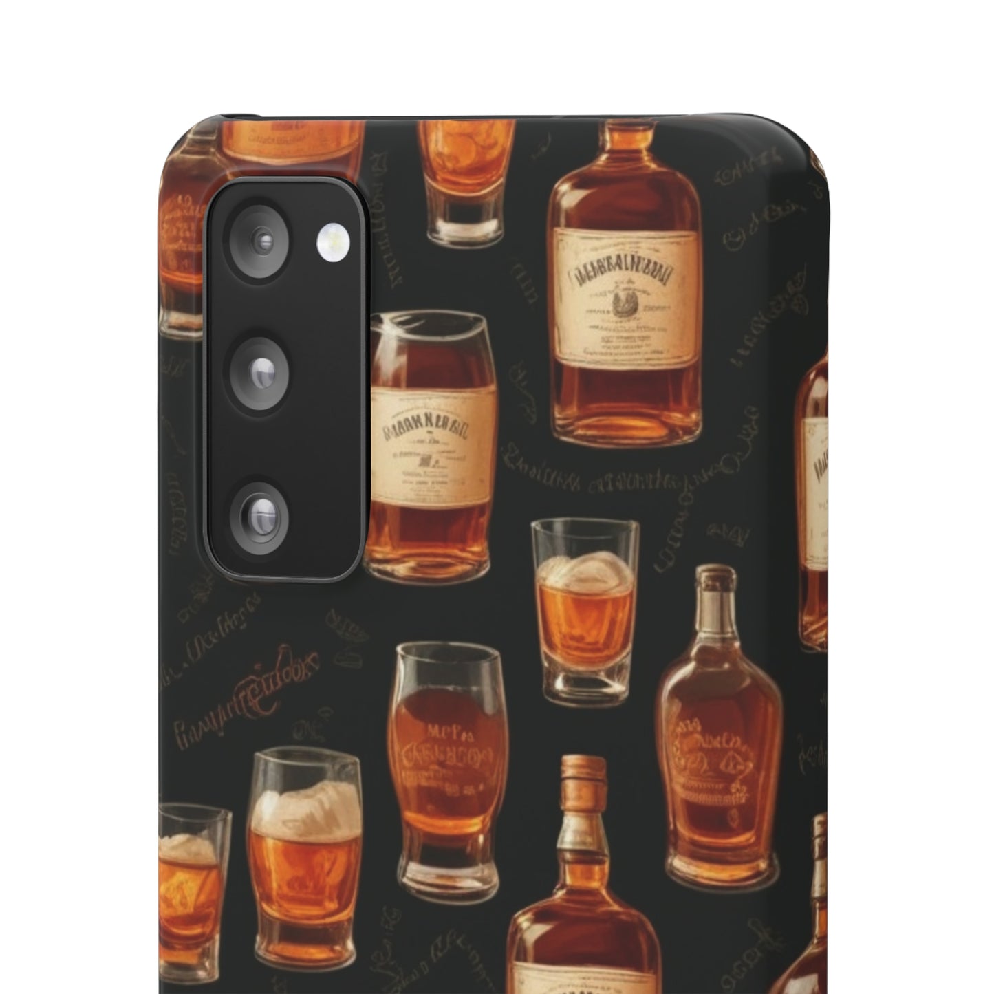 Whiskey Pattern Snap Cases