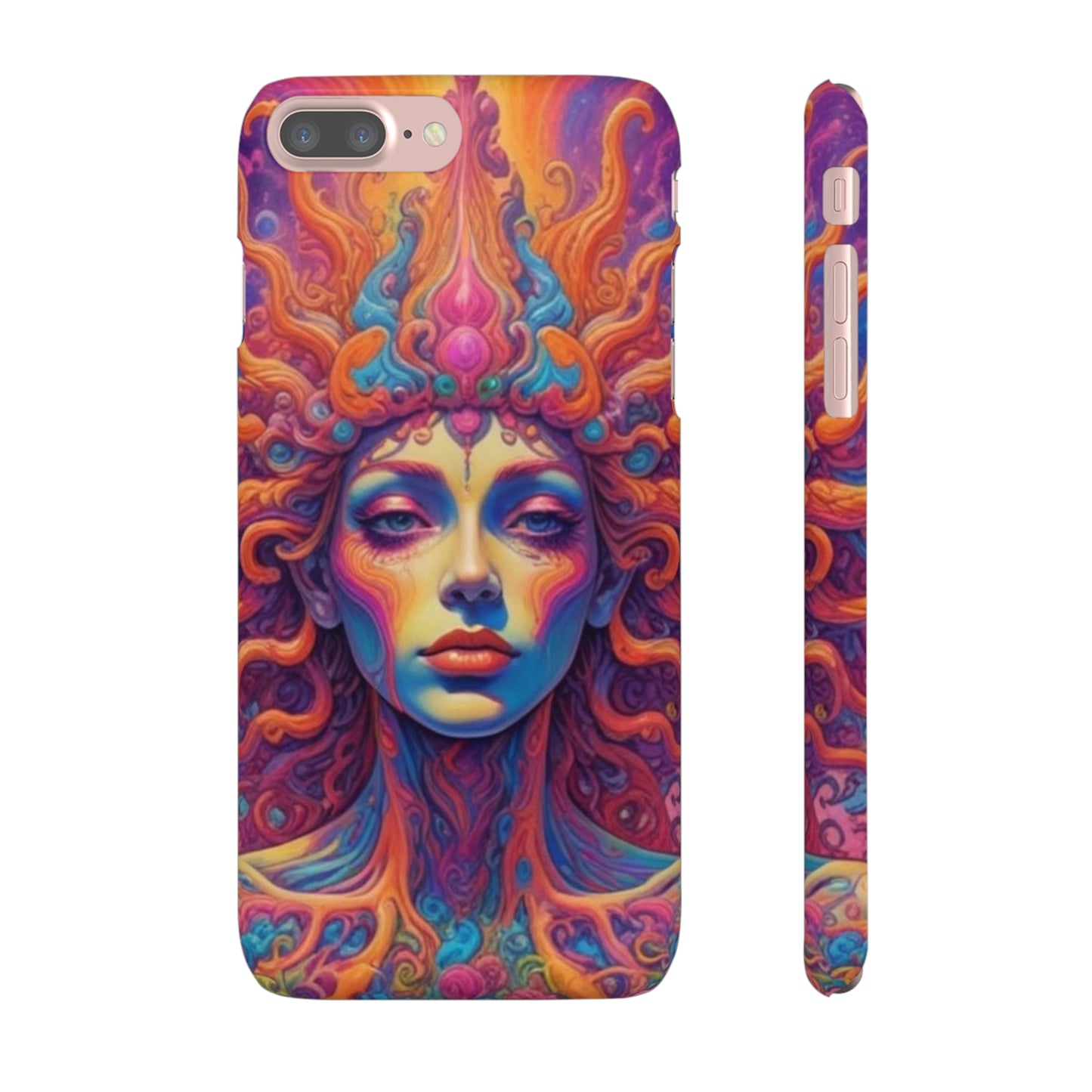 Trippy Pattern Snap Cases