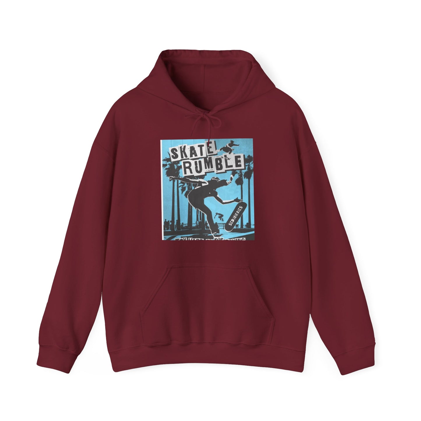 Skate rumble Unisex Heavy Blend™ Hooded Sweatshirt