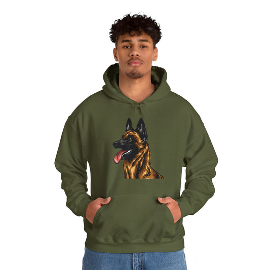 Alsatian German Shephard  Dog Lover prin T Unisex Heavy Blend™ Hooded Sweatshirt pet lover g ift’ Dog hoodie, pet Hooded sweatshirt, unise x , Gender neutral.
