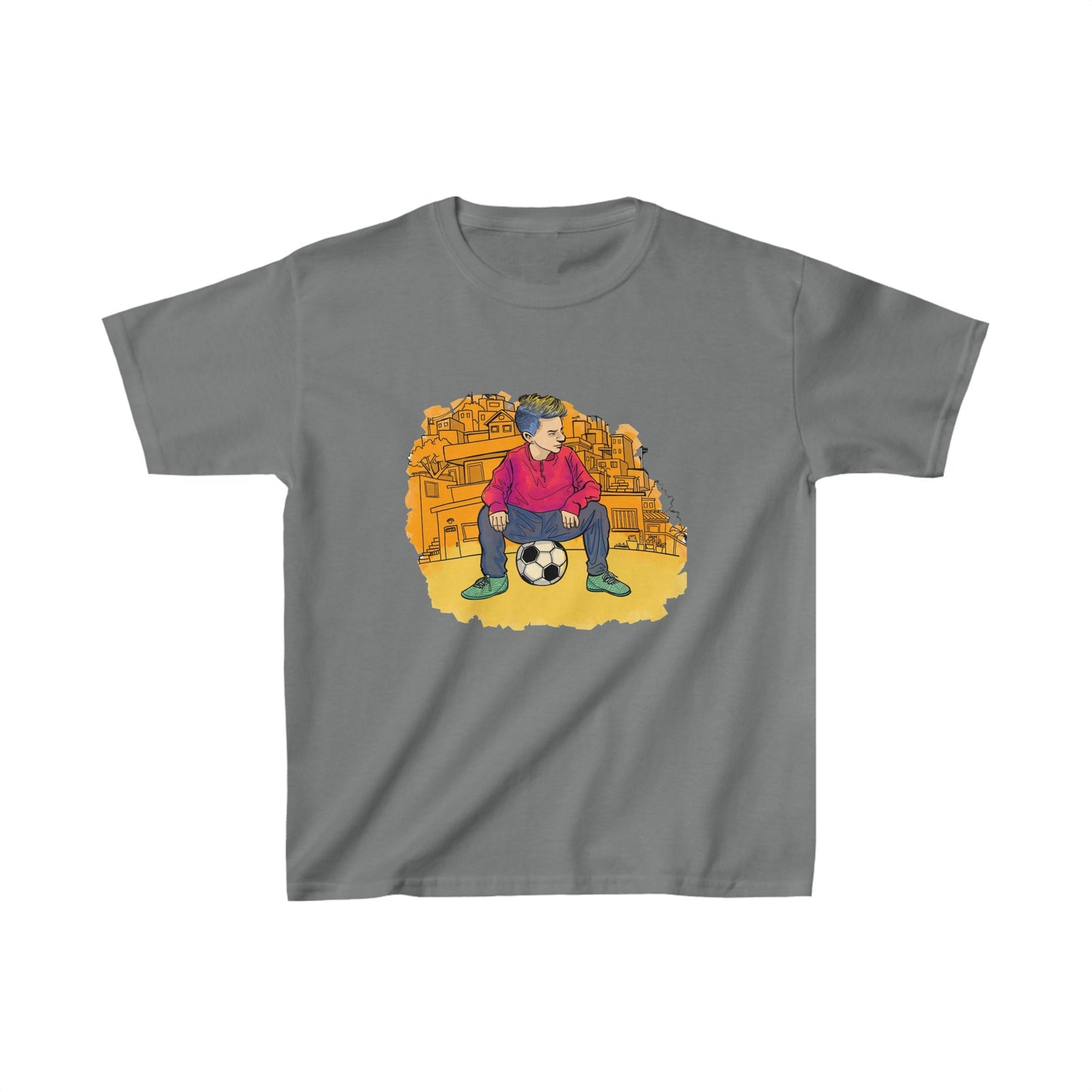 Football player team football season Kids Tee boys