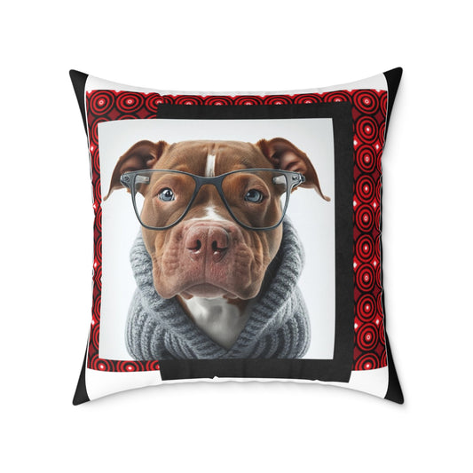 Square Poly Canvas Pillow