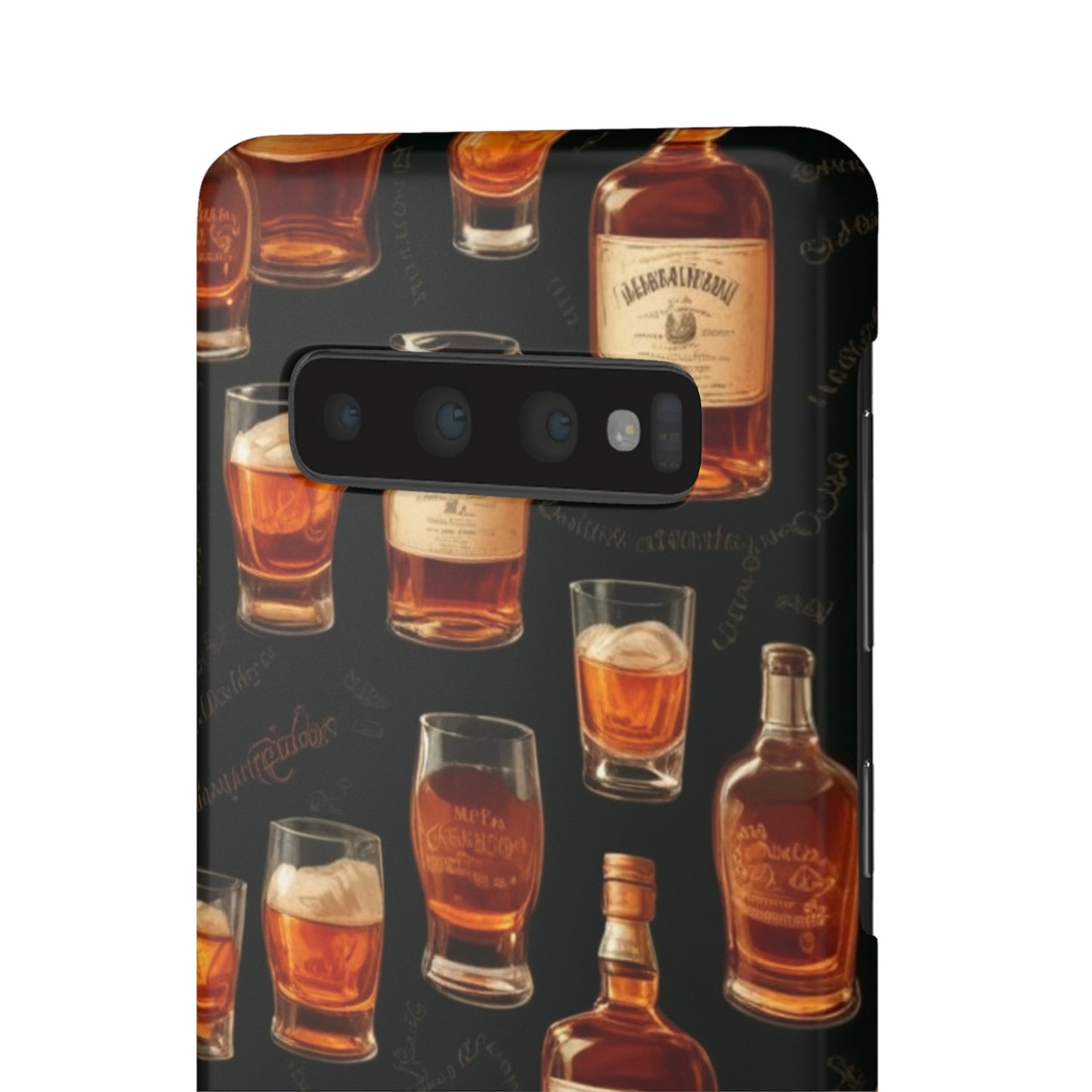 Whiskey Pattern Snap Cases