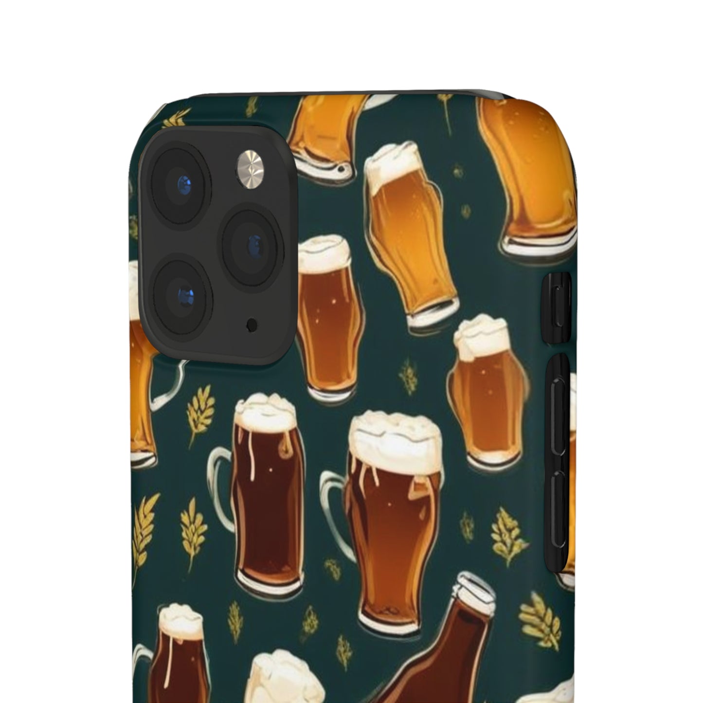 Beer Pattern Snap Cases