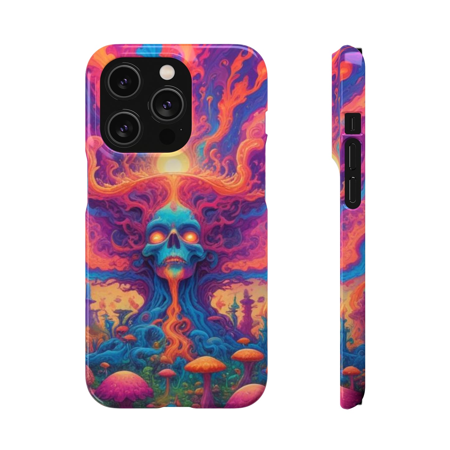 Trippy Pattern Snap Cases