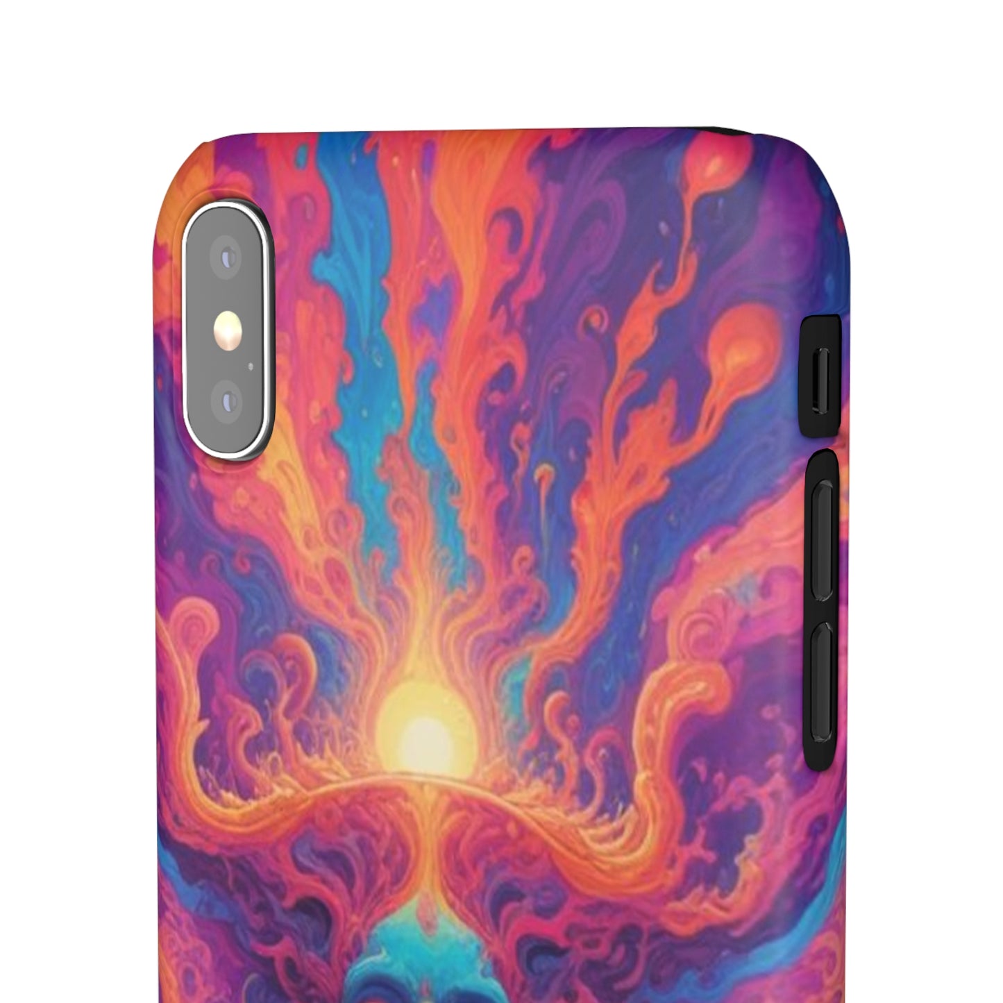 Trippy Pattern Snap Cases