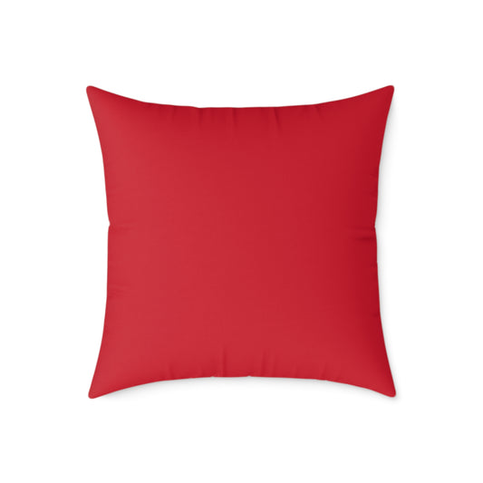 Tiger Square Poly Canvas Pillow
