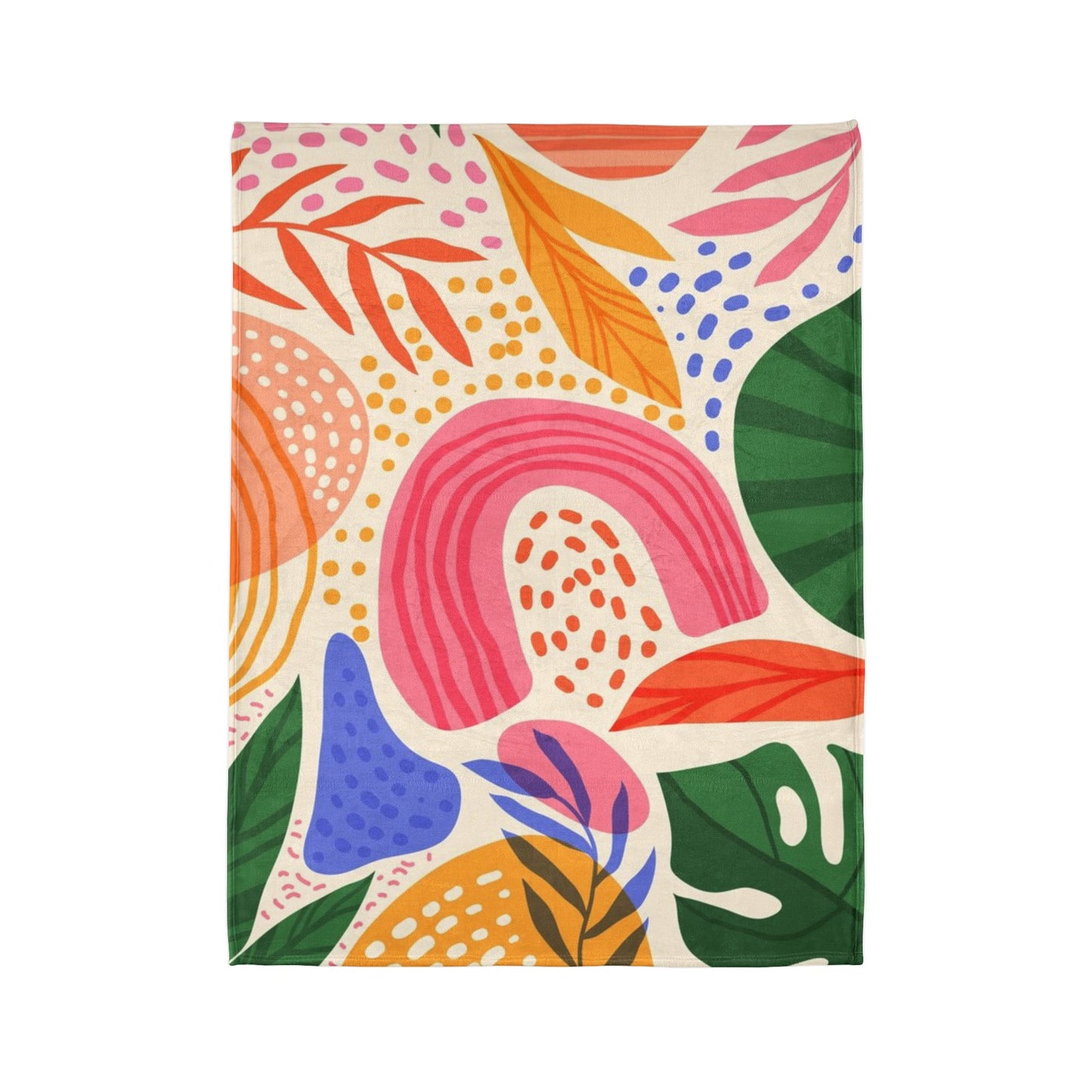 60s Patterns  Soft Polyester Blanket