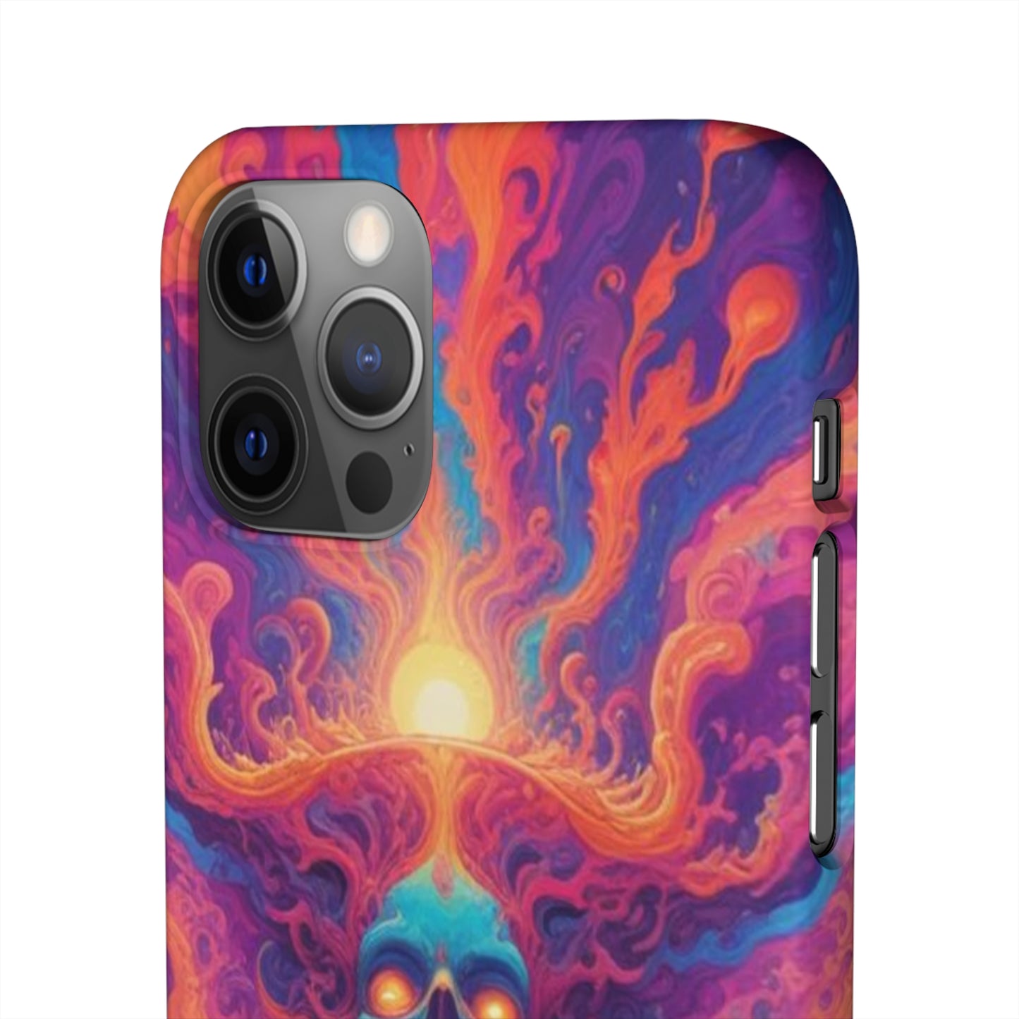 Trippy Pattern Snap Cases
