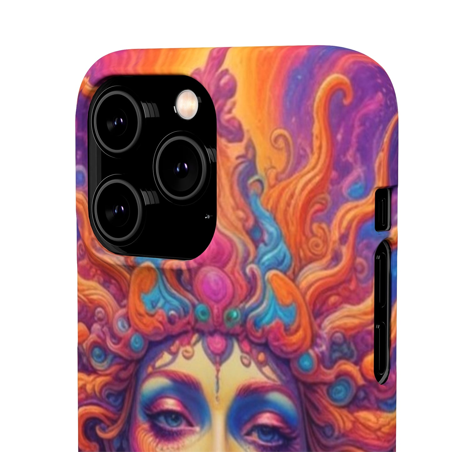 Trippy Pattern Snap Cases