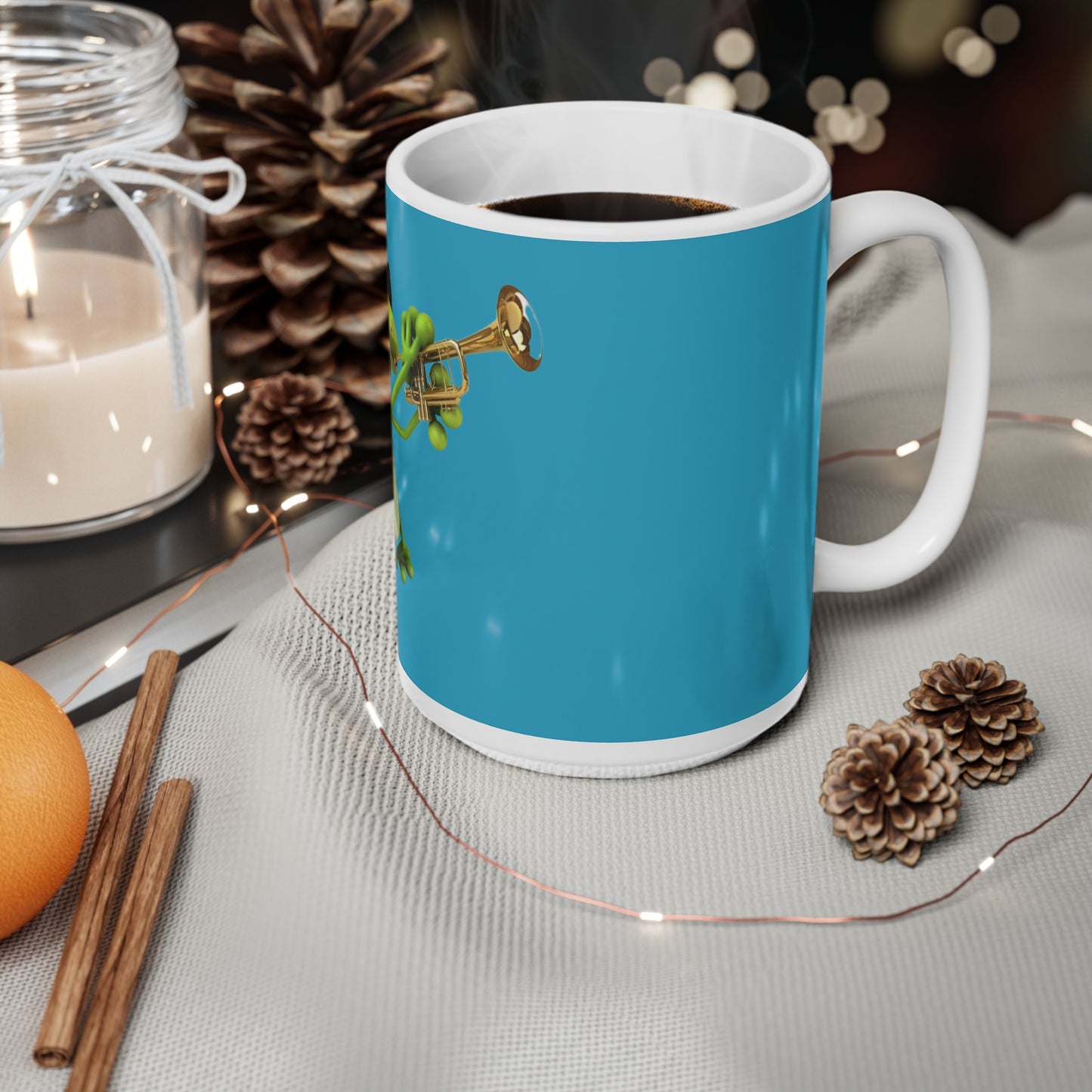 Funny Frog Love Ceramic Coffee Cup - Perfect for Valentine's Day & Daily Motivation