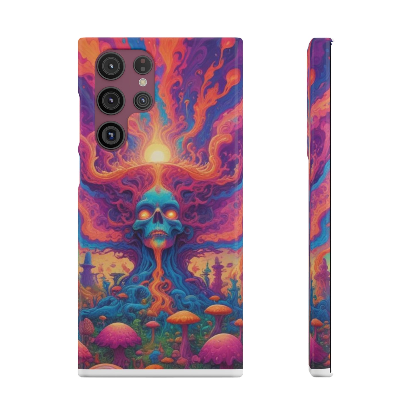 Trippy Pattern Snap Cases