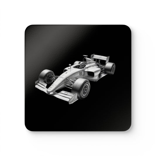 Racing Car  Corkwood Coaster Set