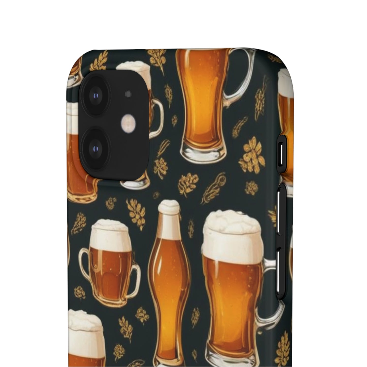 Beer Pattern Snap Cases