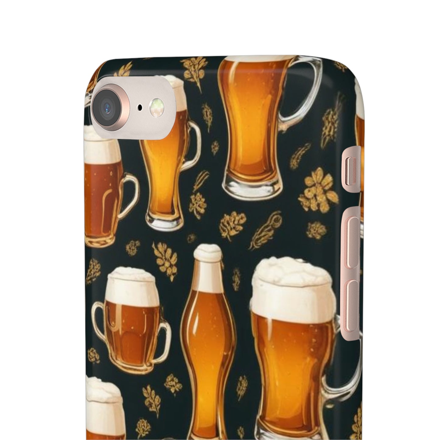 Beer Pattern Snap Cases
