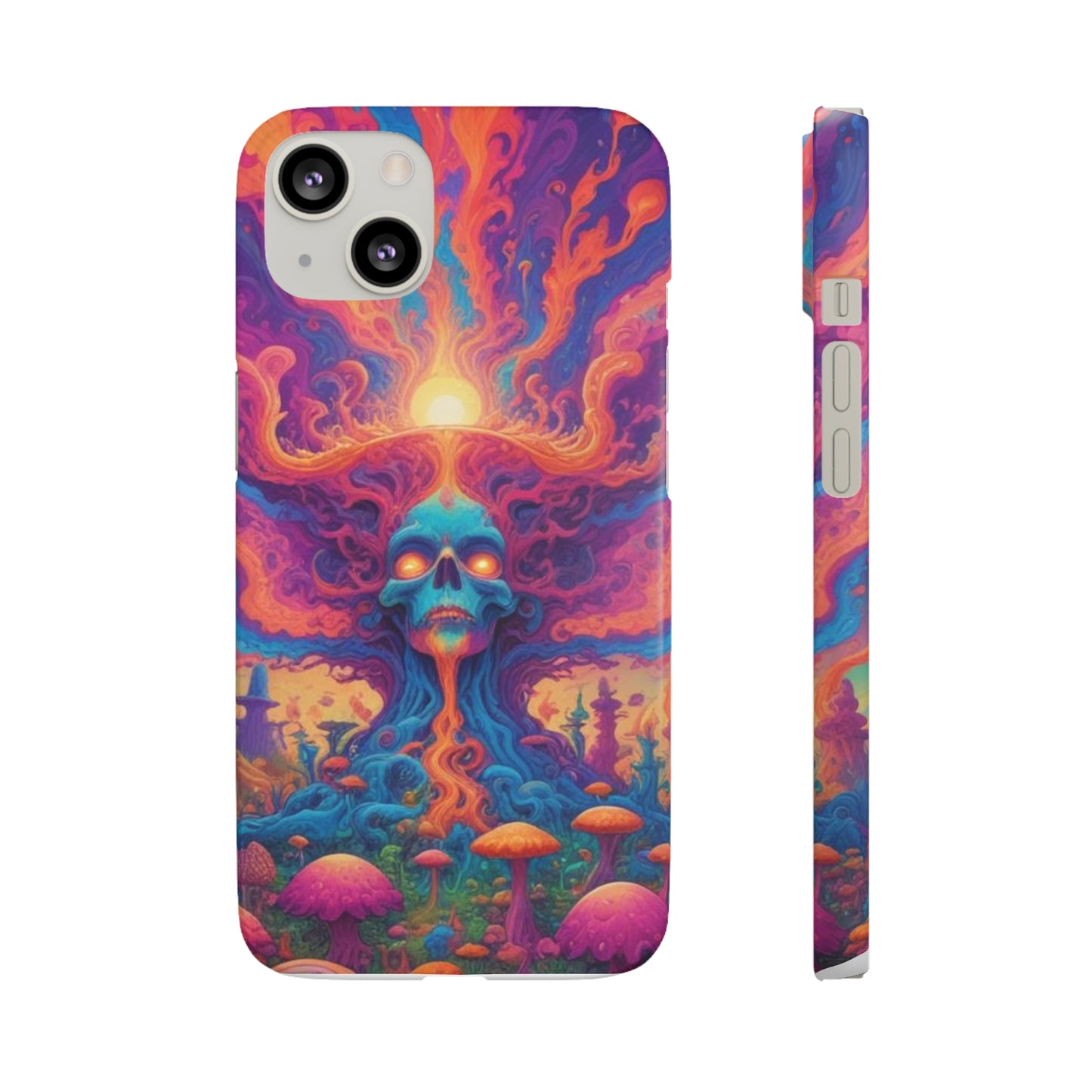Trippy Pattern Snap Cases