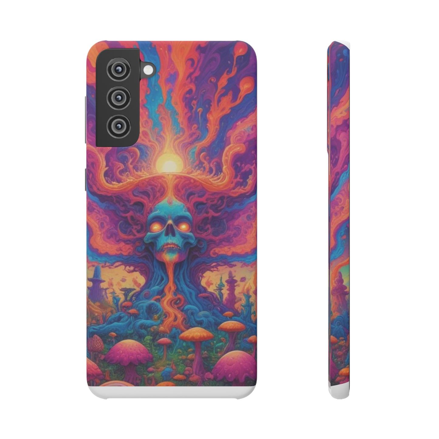 Trippy Pattern Snap Cases