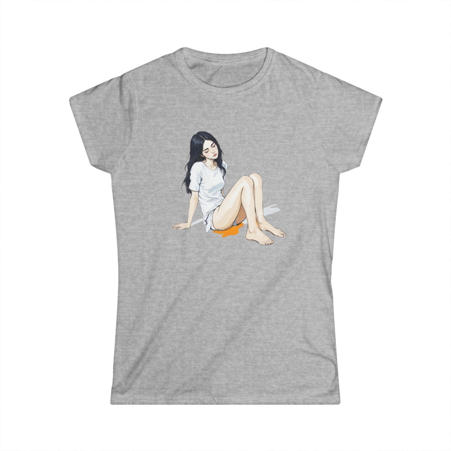 Sitting Pose Style T-shirt