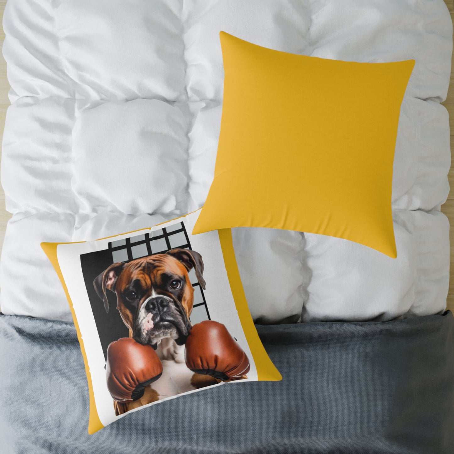 Square Poly Canvas Pillow