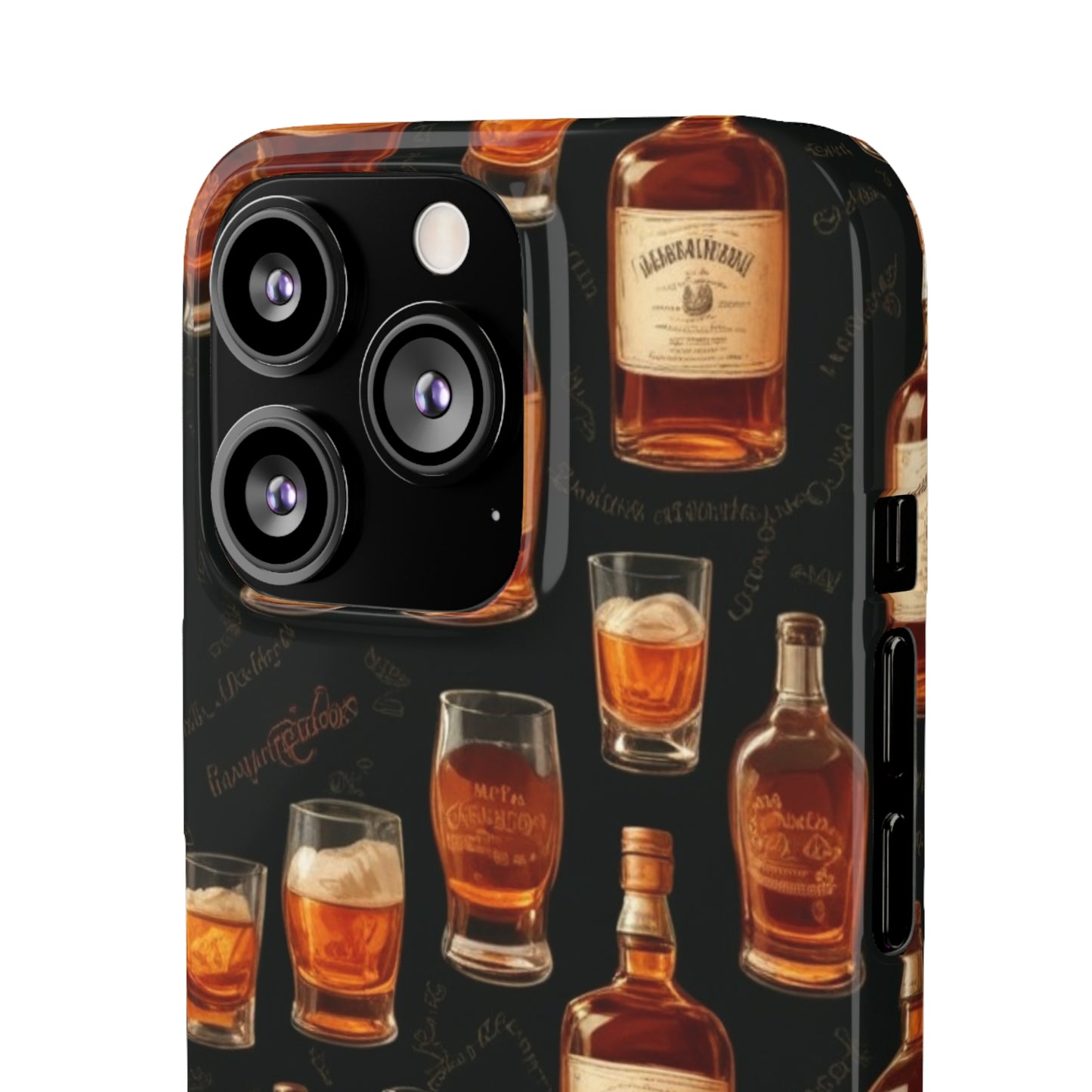 Whiskey Pattern Snap Cases