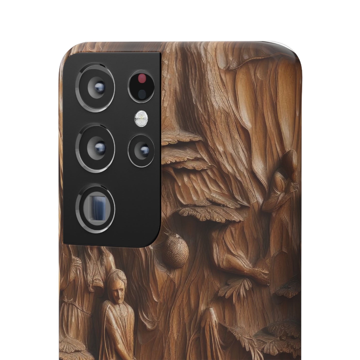Biblical , Spiritual Carved Wood Phone cover Snap Cases .