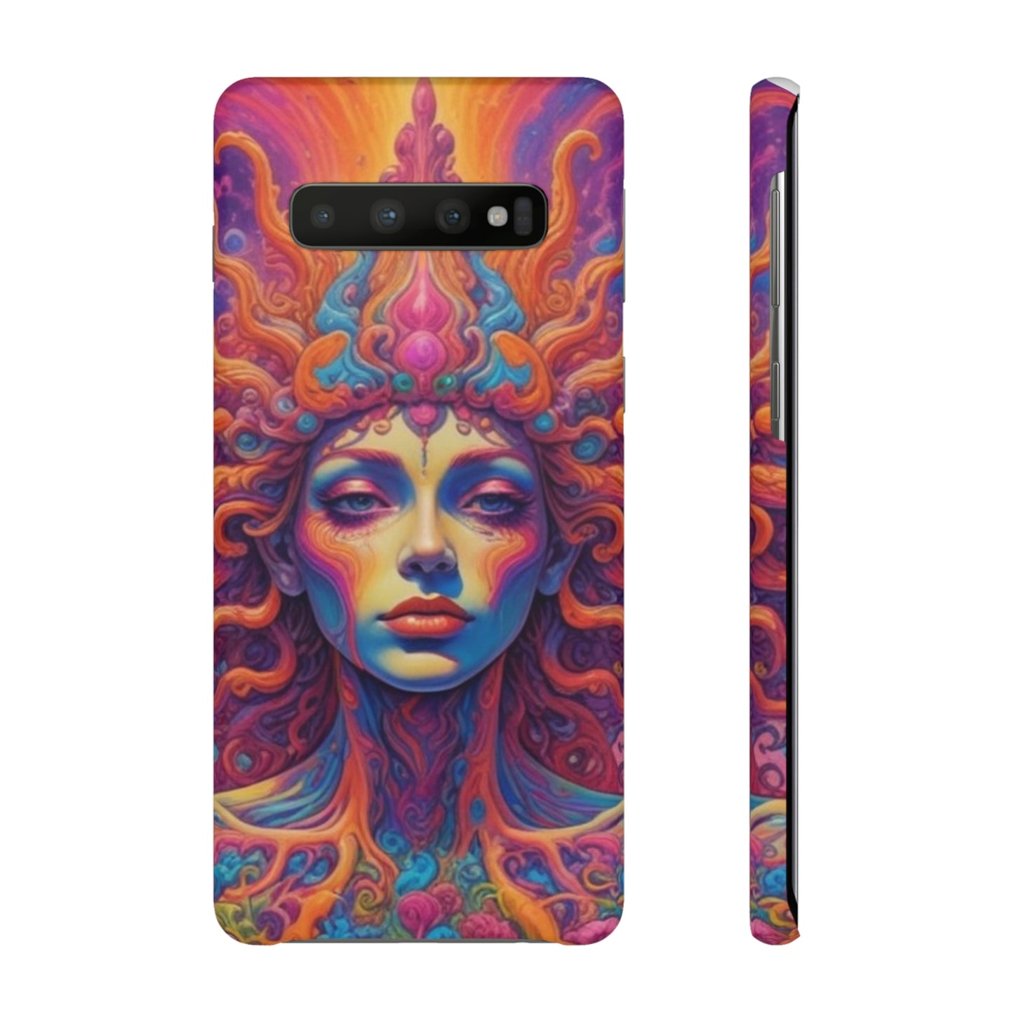 Trippy Pattern Snap Cases