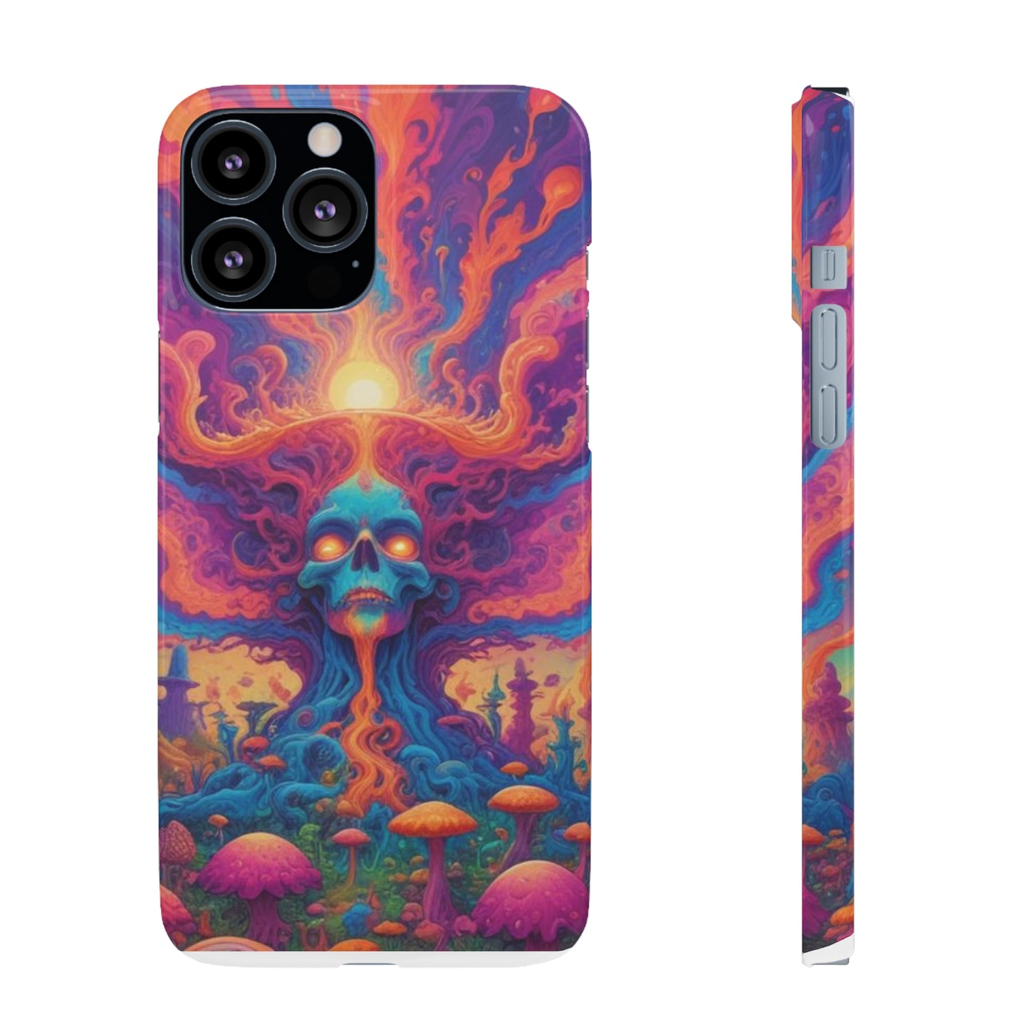 Trippy Pattern Snap Cases
