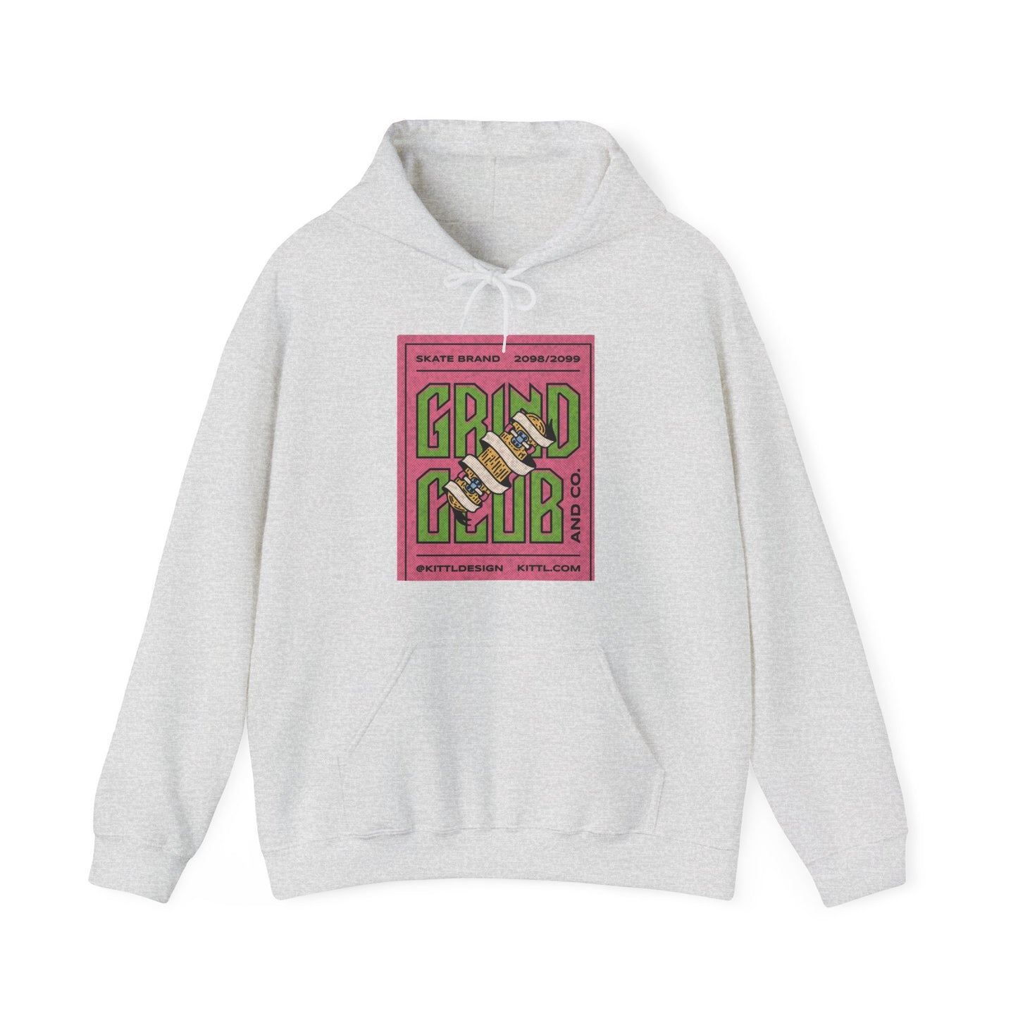 Grind Club  Unisex Heavy Blend™ Hooded Sweatshirt