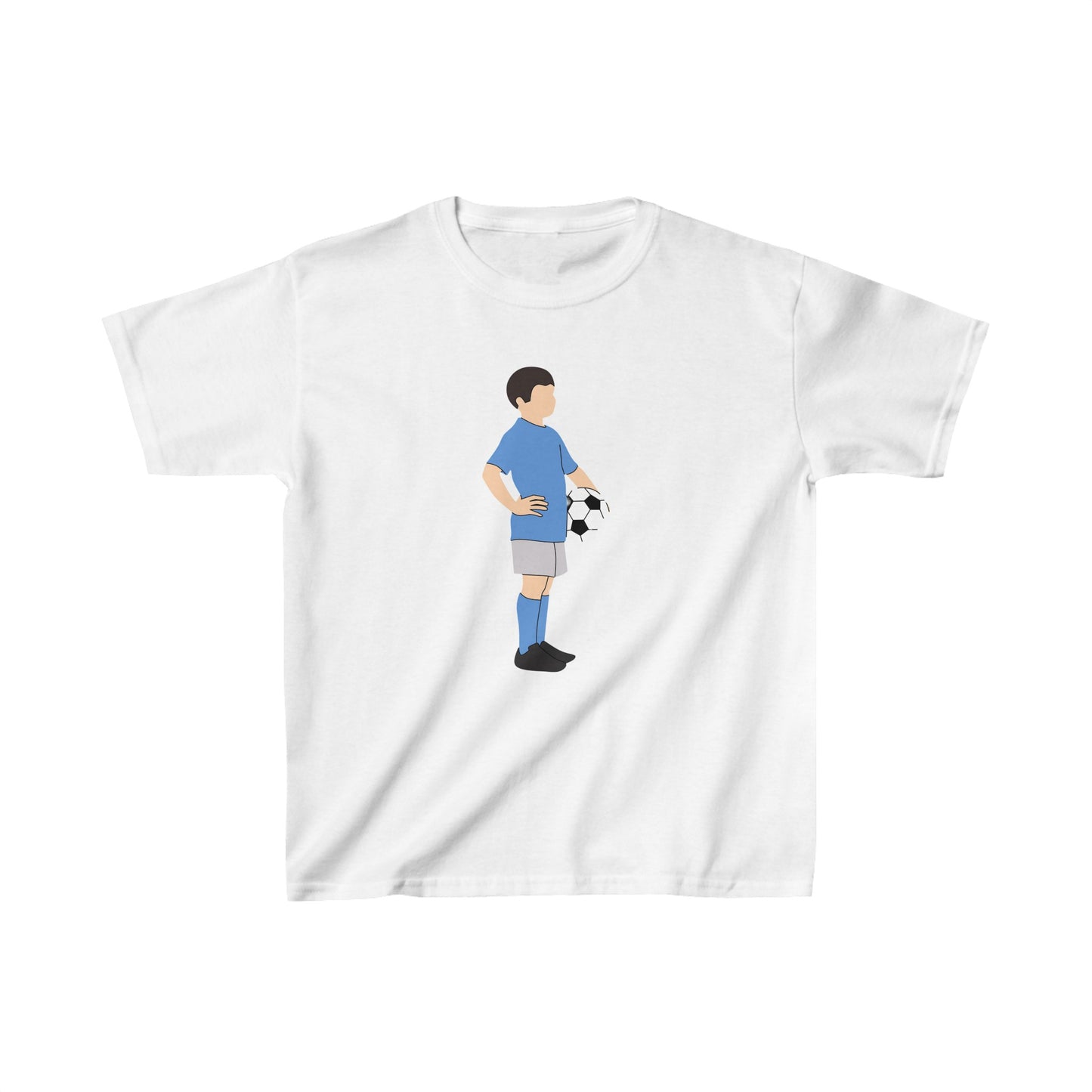 Football player team football season Kids Tee boys top kids unisex
