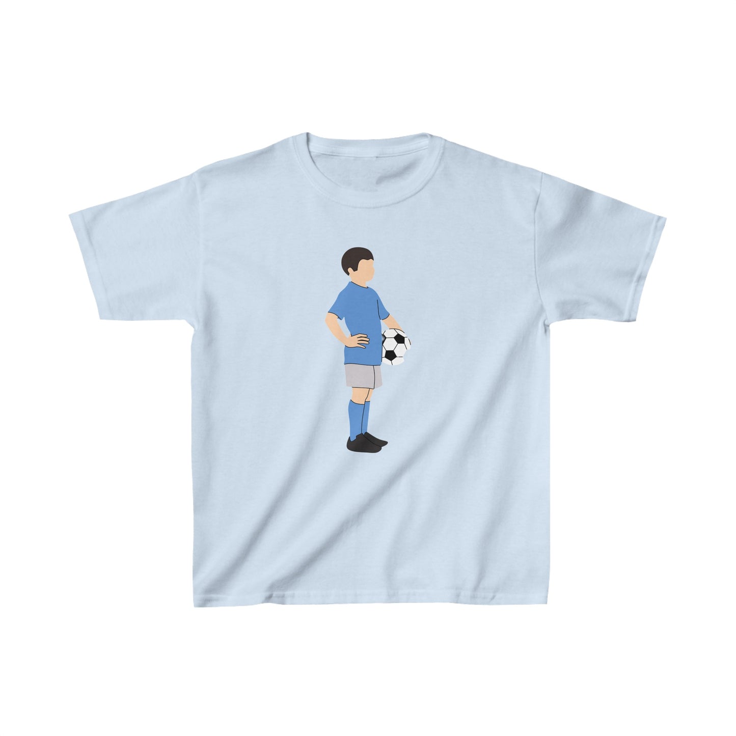 Football player team football season Kids Tee boys top kids unisex