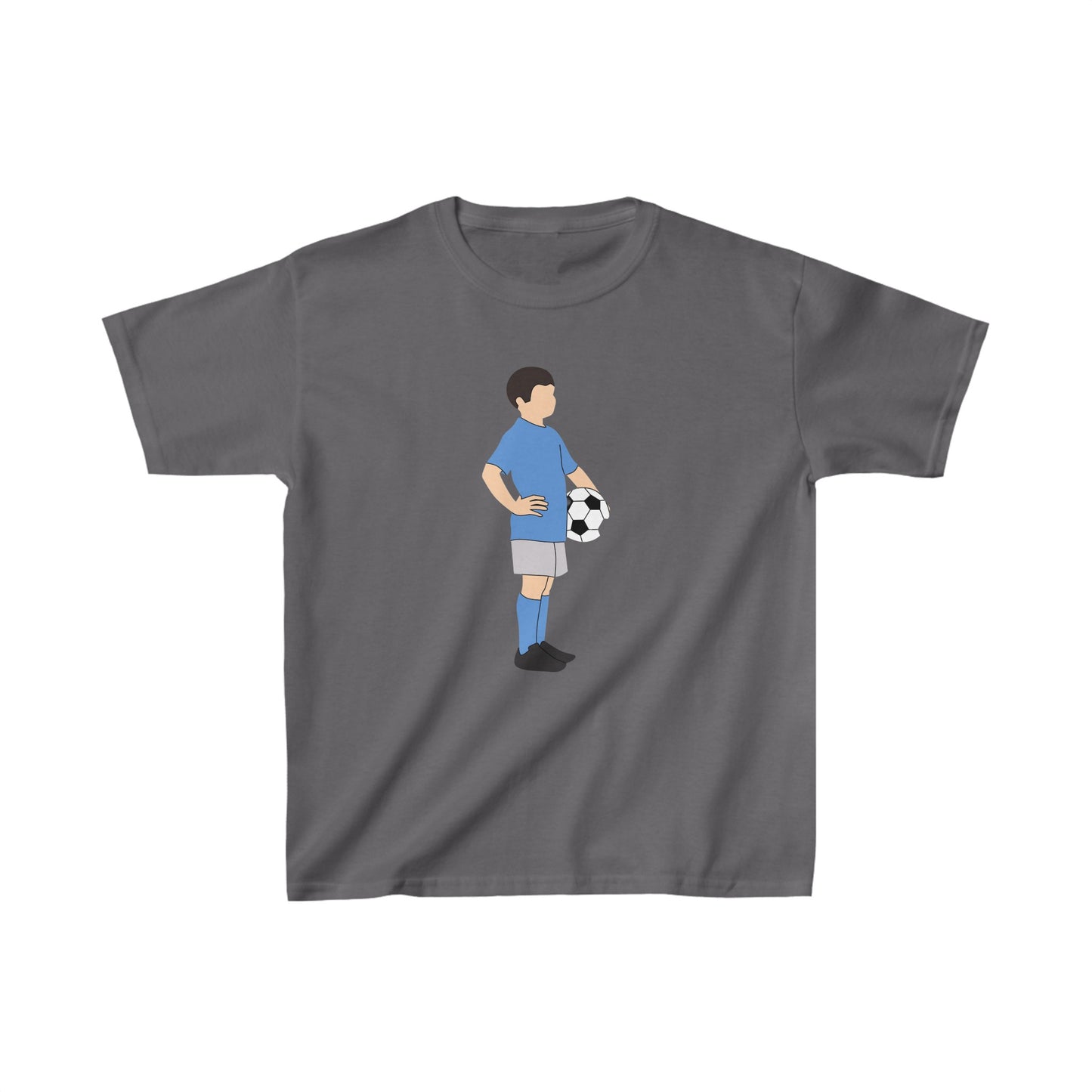Football player team football season Kids Tee boys top kids unisex