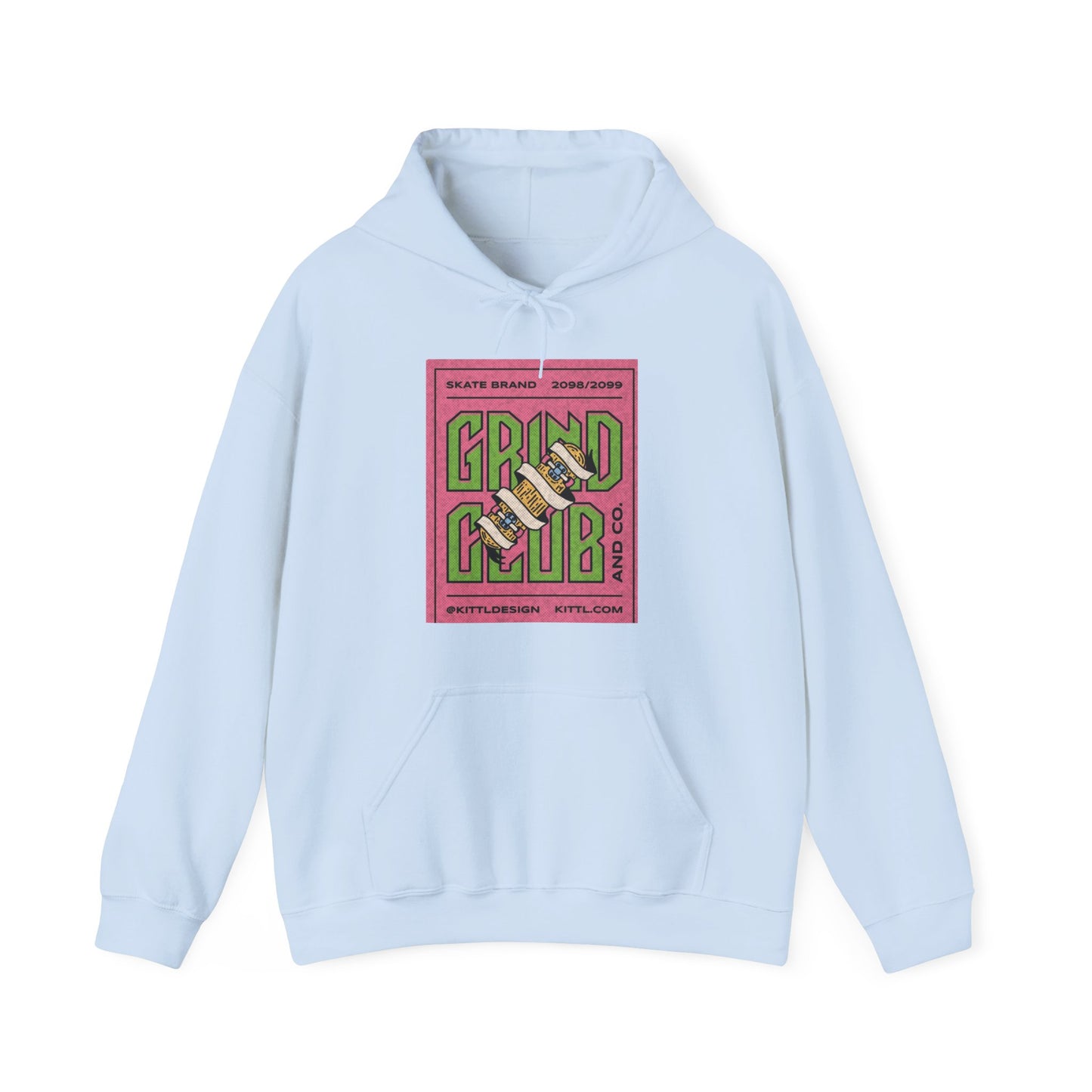 Grind Club  Unisex Heavy Blend™ Hooded Sweatshirt
