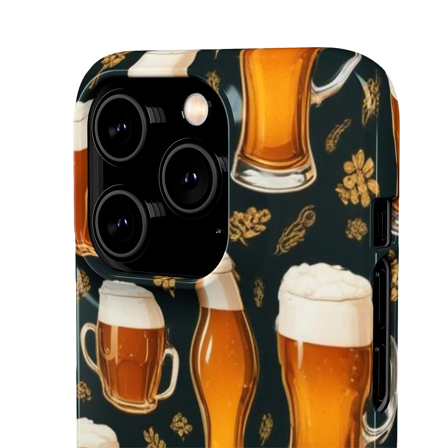 Beer Pattern Snap Cases