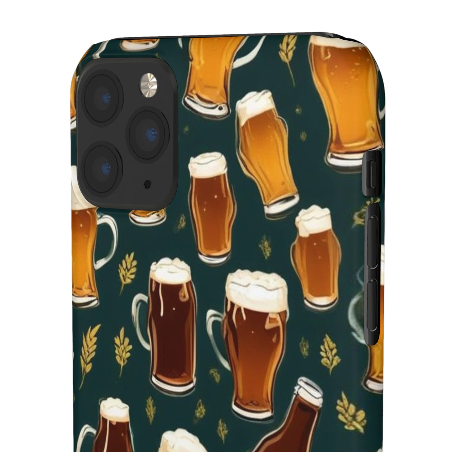 Beer Pattern Snap Cases