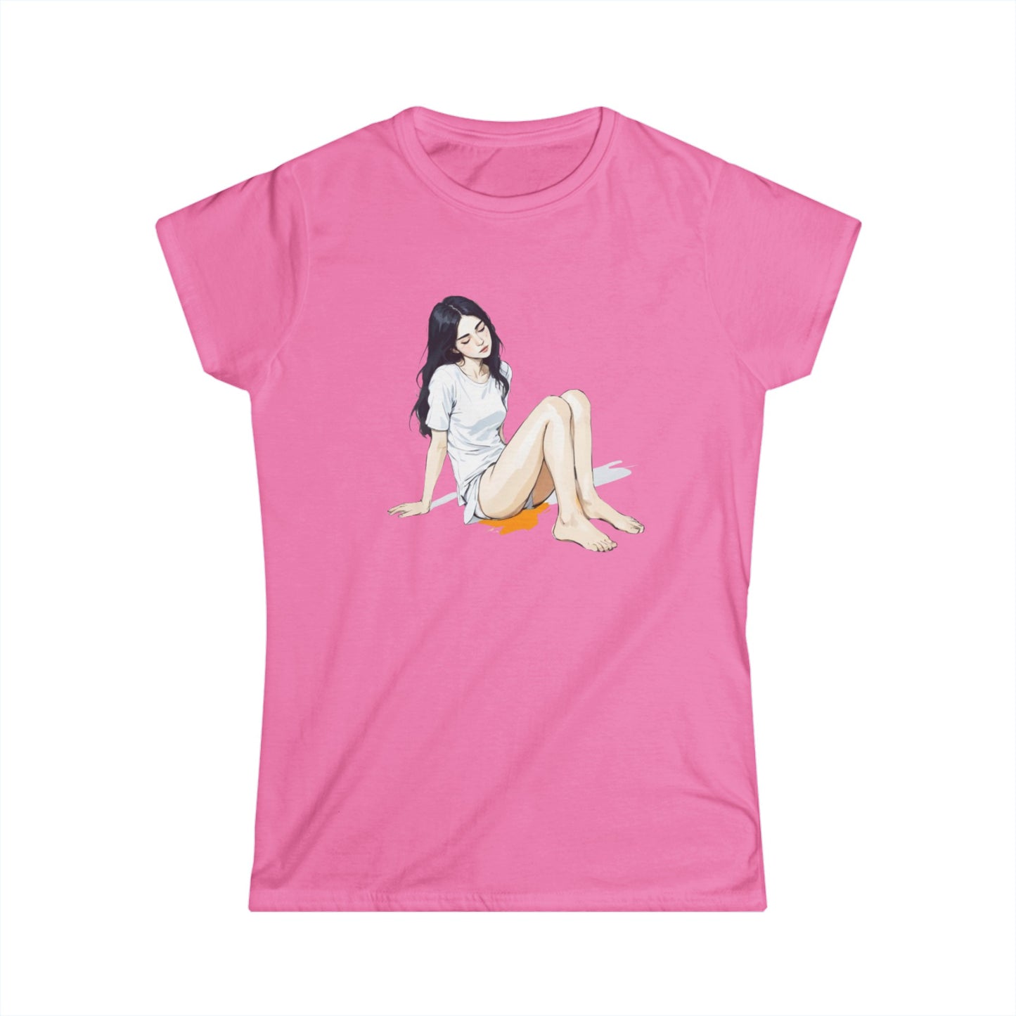 Sitting Pose Style T-shirt