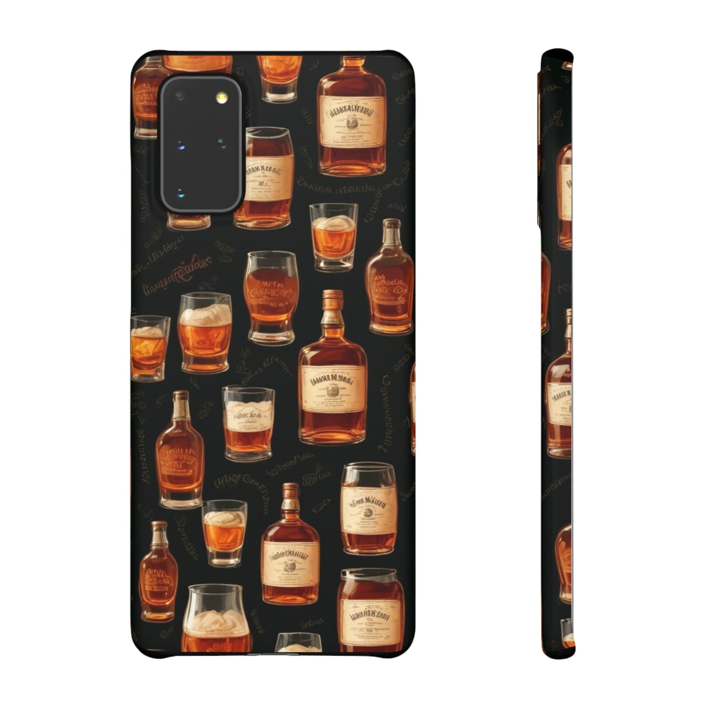 Whiskey Pattern Snap Cases