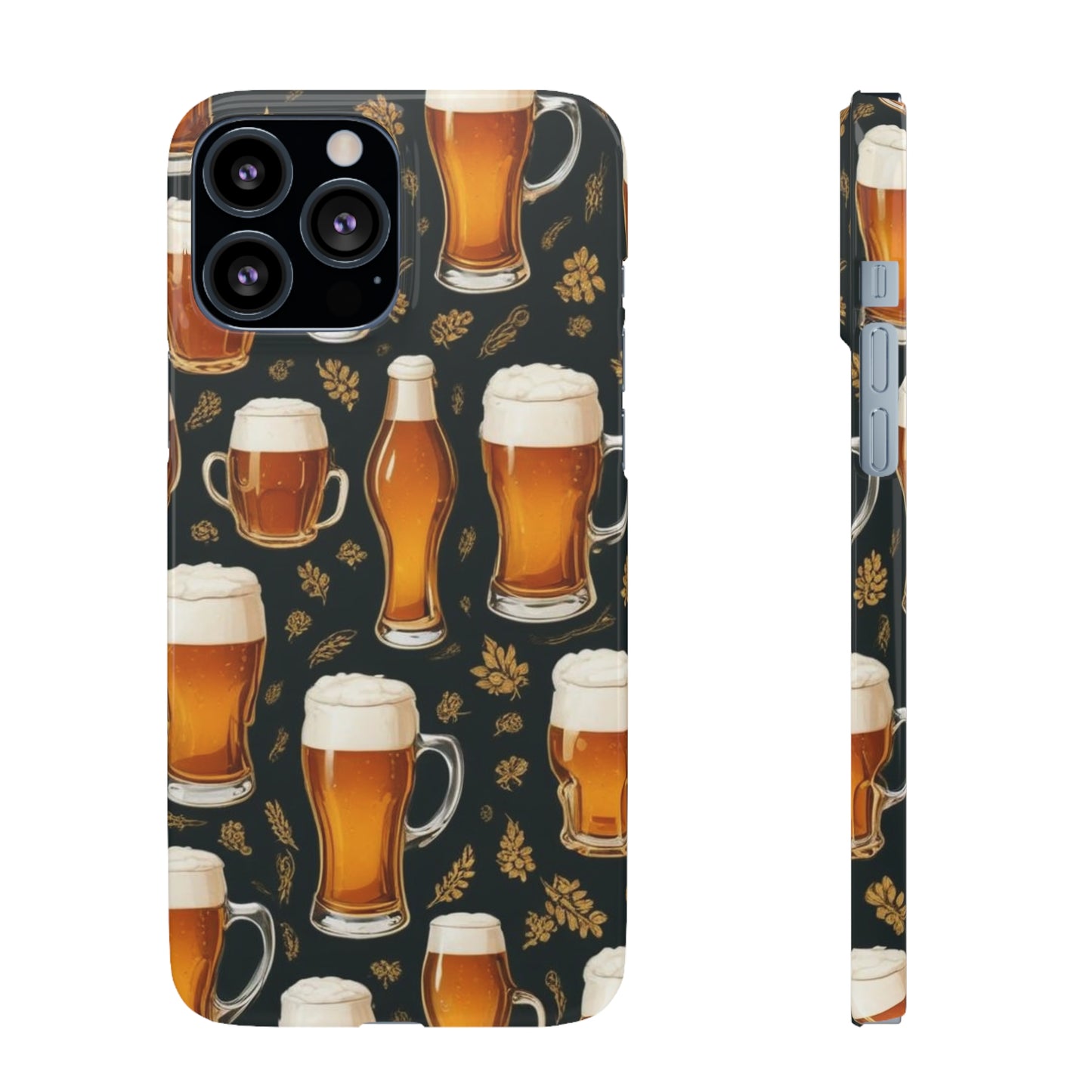 Beer Pattern Snap Cases