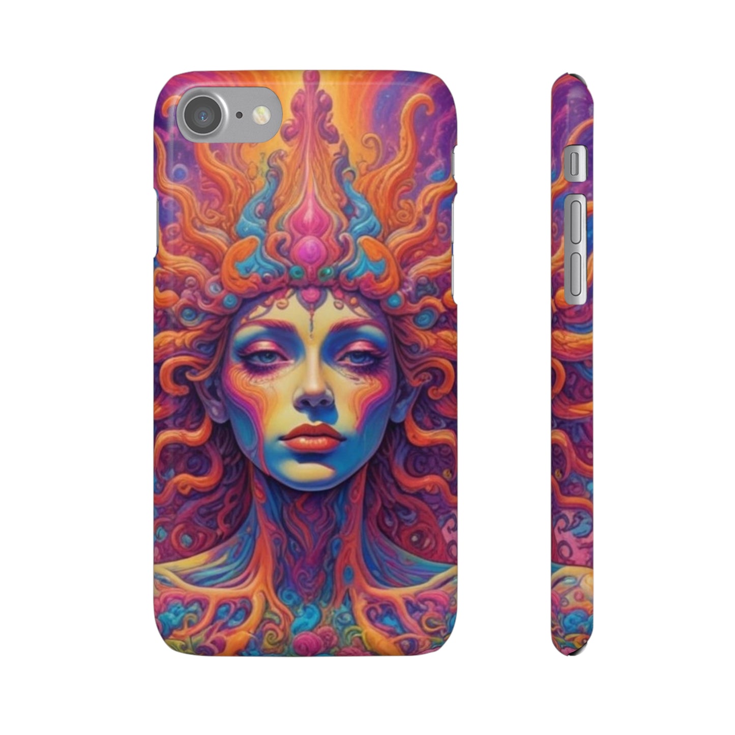 Trippy Pattern Snap Cases