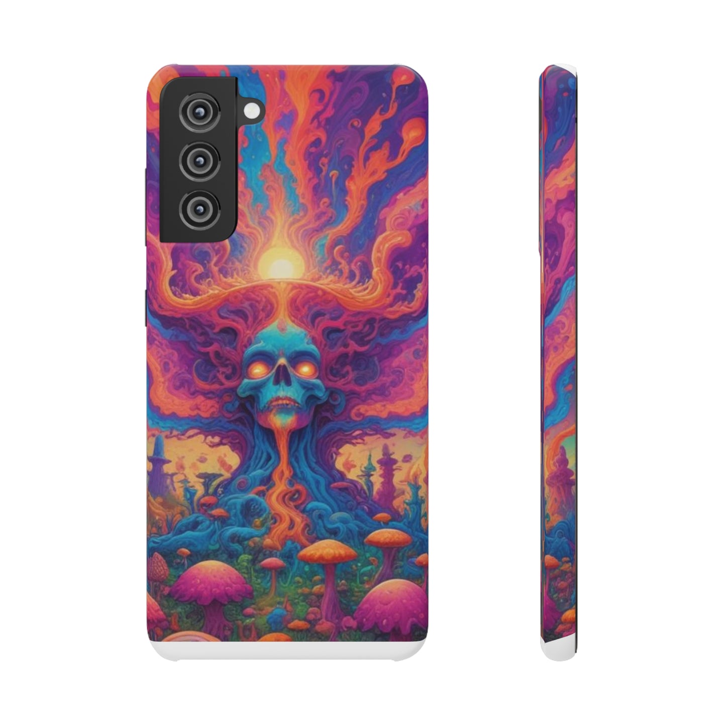 Trippy Pattern Snap Cases
