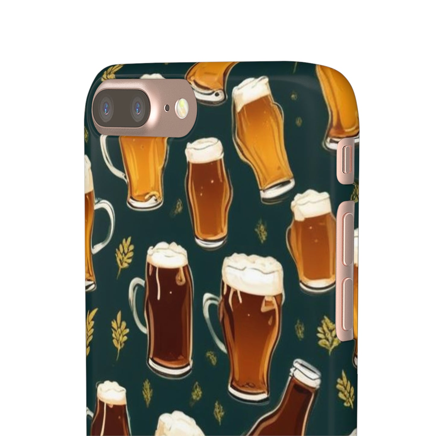 Beer Pattern Snap Cases