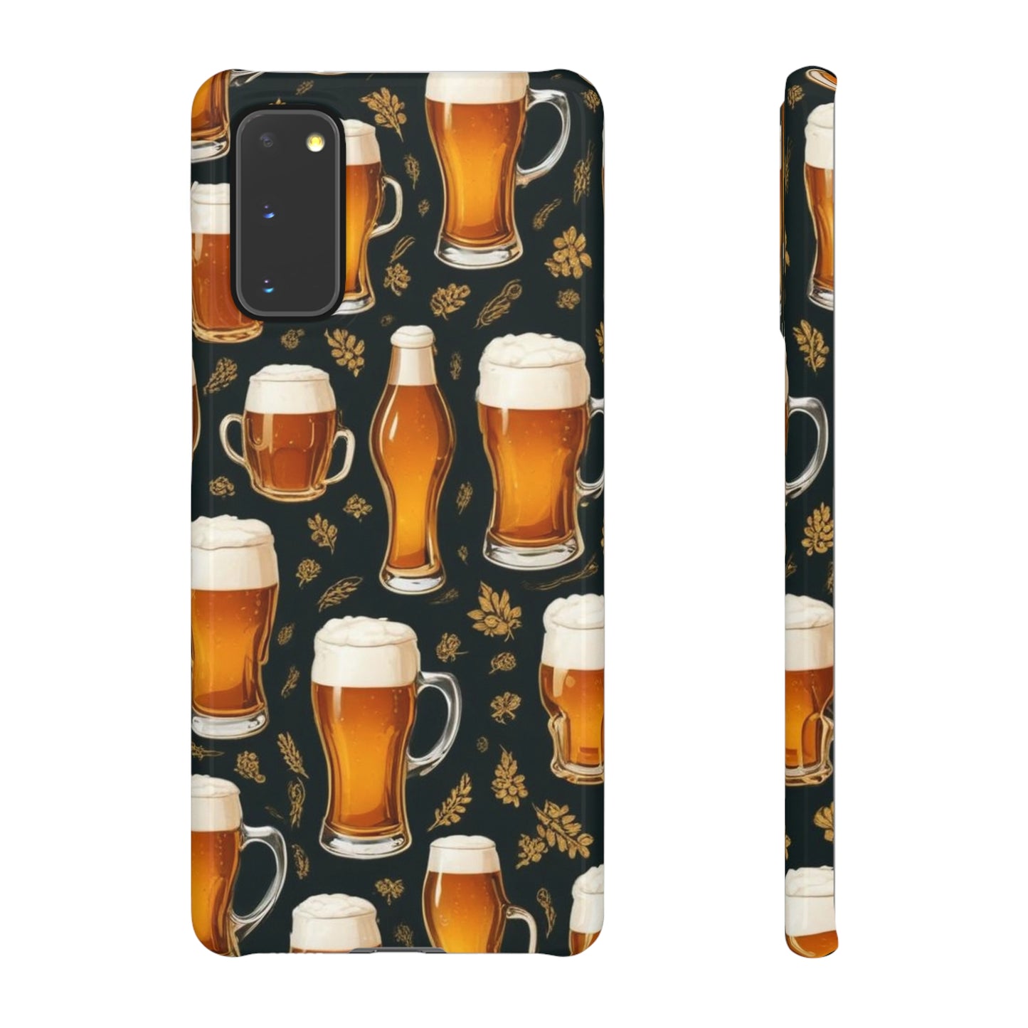 Beer Pattern Snap Cases